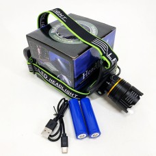 Ліхтар налобний A16-GT 2x18650 GY-92