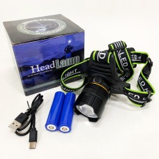 Налобний прожектор, Налобний ліхтар з usb зарядкою Акумуляторний ліхтар MJ-95