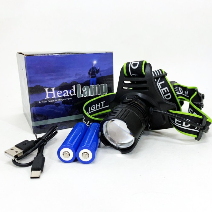 Налобний прожектор, Налобний ліхтар з usb зарядкою Акумуляторний ліхтар MJ-95