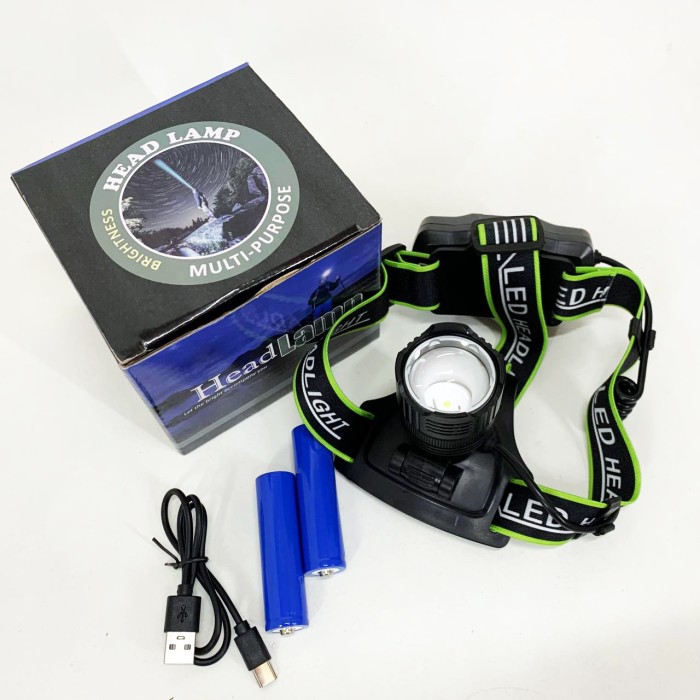 Налобний прожектор, Налобний ліхтар з usb зарядкою Акумуляторний ліхтар MJ-95