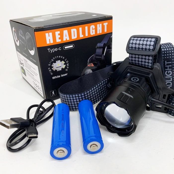 Компактний налобний ліхтар 8505, Надійний налобний ліхтар для рятувальників на голову QA-44