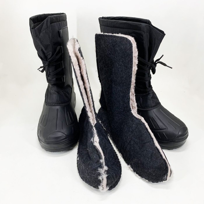Утеплені чоботи осінь зима, Бурки дедушки, Черевики робочі на хутрі, Бурки повстяні OS-84