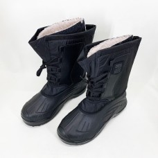 Зимове робоче взуття для будівельників, Хутряні бурки, Чоботи робочі чоловічі пвх олива PN-70