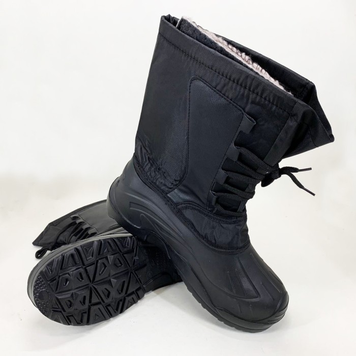 Зимове робоче взуття для будівельників, Хутряні бурки, Чоботи робочі чоловічі пвх олива PN-70