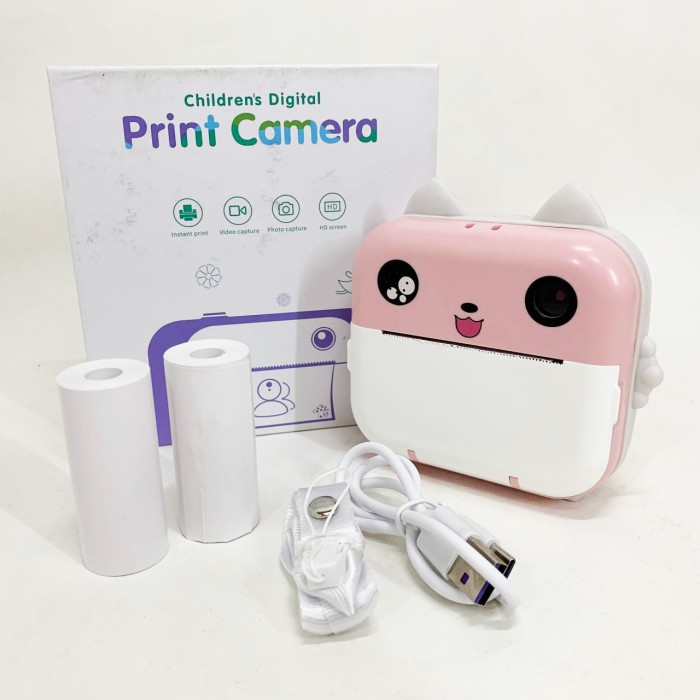 Дитяча камера з можливістю друку, Цифрова камера для дітей з фотодруком, Міні-камера для дітей DL-89