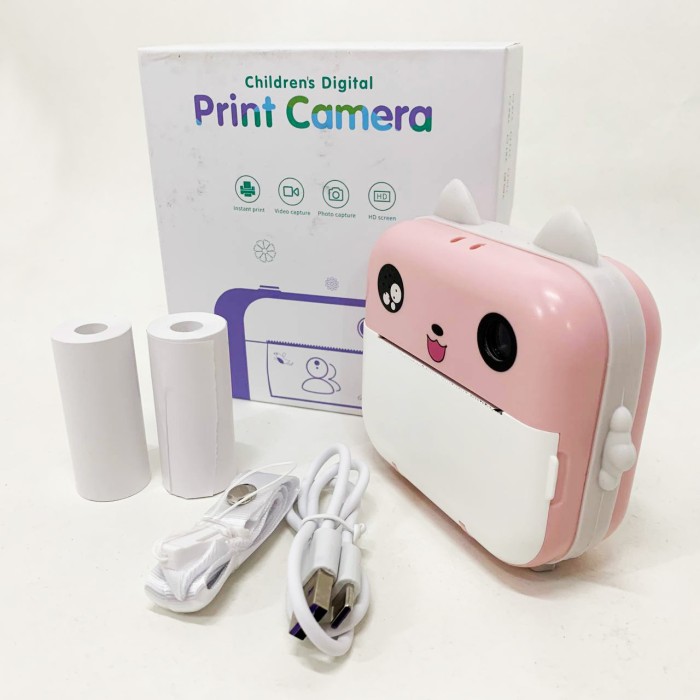 Фотоапарат для дитячого розвитку, Дитяча цифрова фотокамера з друком, Дитяча цифрова миттєва камера CY-70