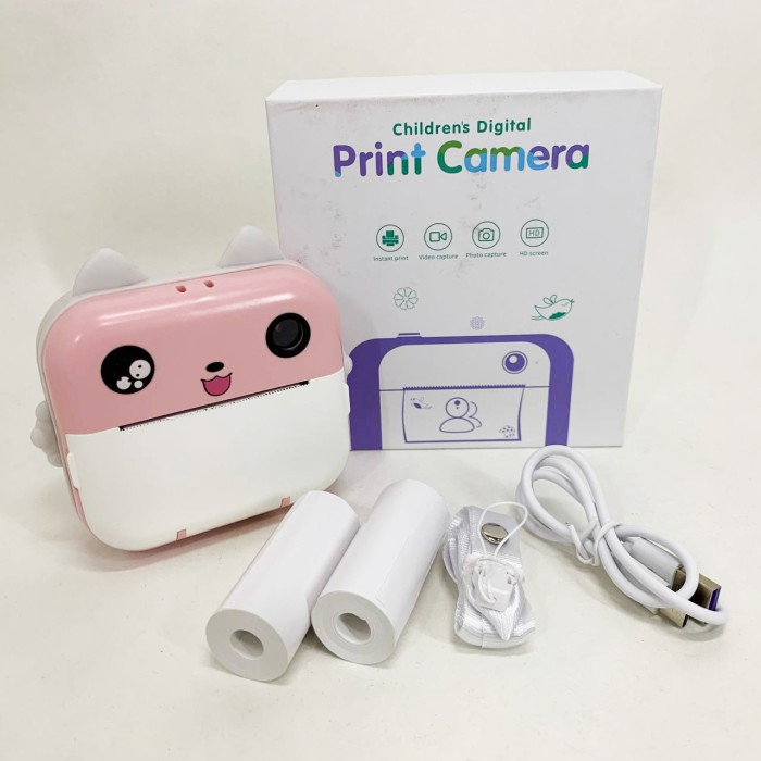 Фотоапарат для дитячого розвитку, Дитяча цифрова фотокамера з друком, Дитяча цифрова миттєва камера CY-70