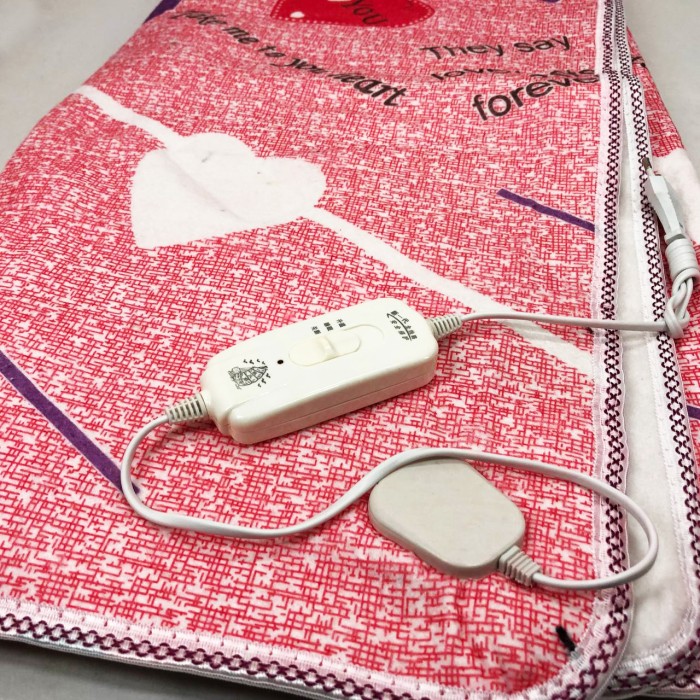 Простирадло з терморегулятором, Простирадло з підігрівом для зимового сну, Електрична ковдра для сну UF-68