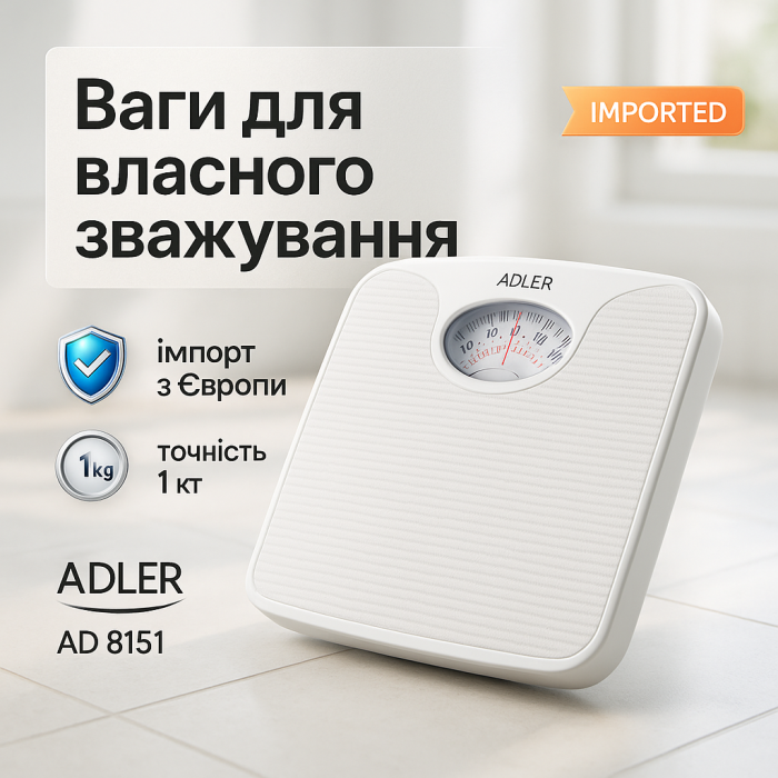 Ваги для підлоги ADLER AD 8151