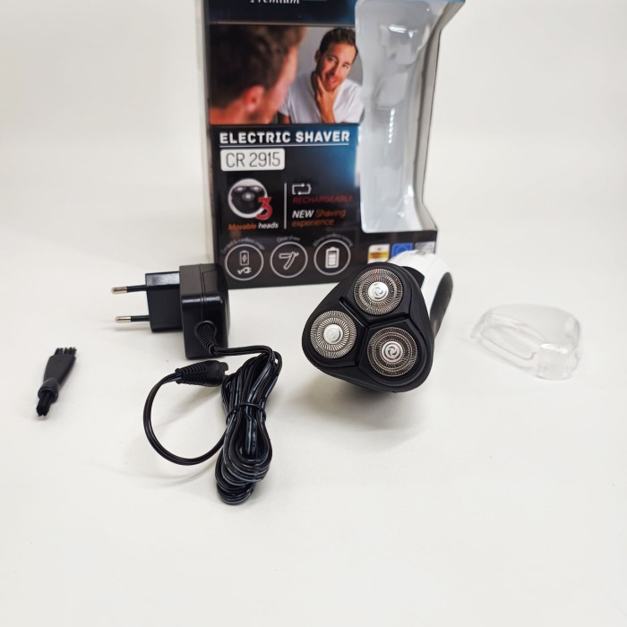 Портативна електробритва для бороди, Бритва з вбудованим акумулятором ергономічна WX-77