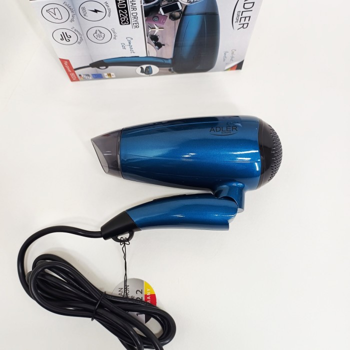 Фен практичний Adler, Фен для укладання волосся салонний, Функціональна щітка для сушіння RC-28