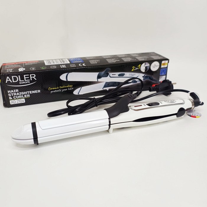 Сучасна плойка для завивки Adler, Плойка для волосся стайлер Щипці створення об'єму волосся JI-17