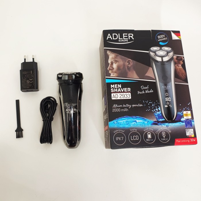 Електробритва для чоловіків Adler, Компактна електробритва чоловіча, Бритва професійна для гоління UA-64