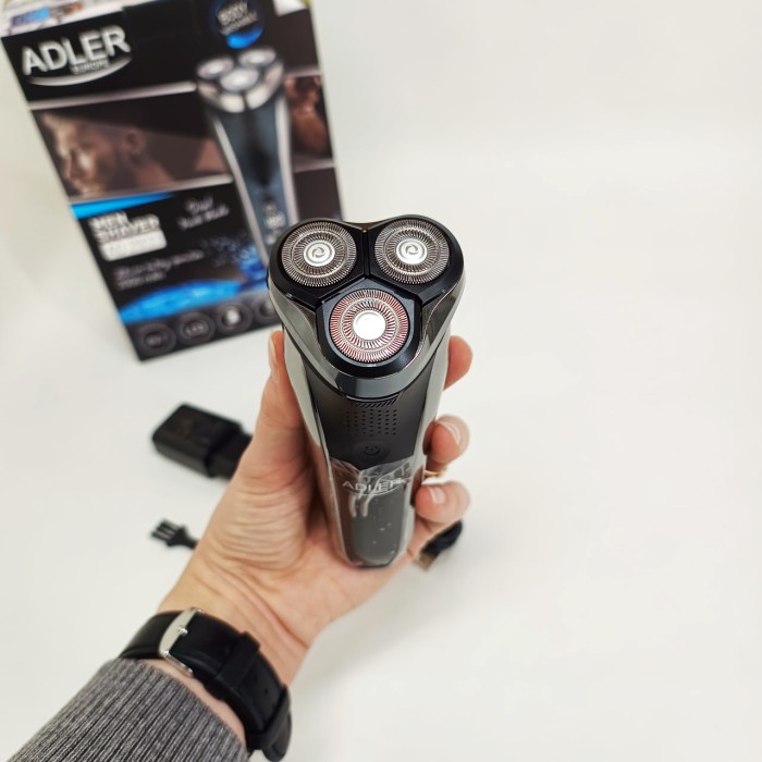 Електробритва для чоловіків Adler, Компактна електробритва чоловіча, Бритва професійна для гоління UA-64