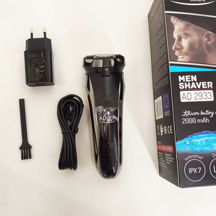 Електробритва для чоловіків Adler, Компактна електробритва чоловіча, Бритва професійна для гоління UA-64