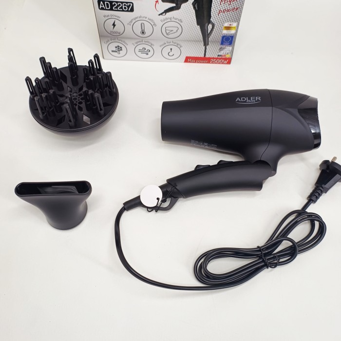 Фен для укладання середнього волосся Adler AD 2267 2100Вт, Сучасний фен для волосся TP-57