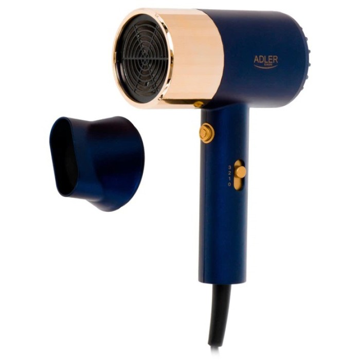 Потужний електричний фен для сушіння волосся Adler AD 2280 1800Вт, Фен для об'ємної укладки PO-21