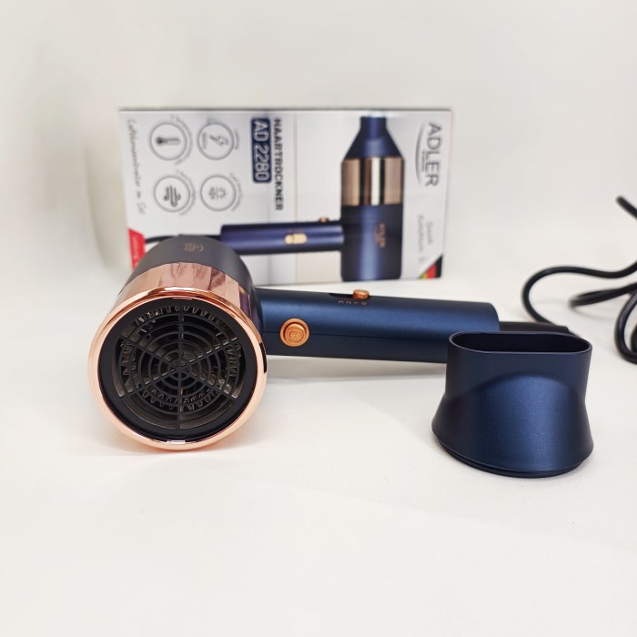 Фен для волосся з насадками універсальний Adler, Професійний фен оригінал для об'ємної укладки NI-36