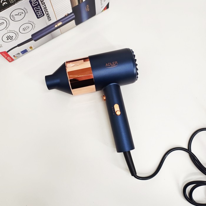 Фен для волосся з насадками універсальний Adler, Професійний фен оригінал для об'ємної укладки NI-36