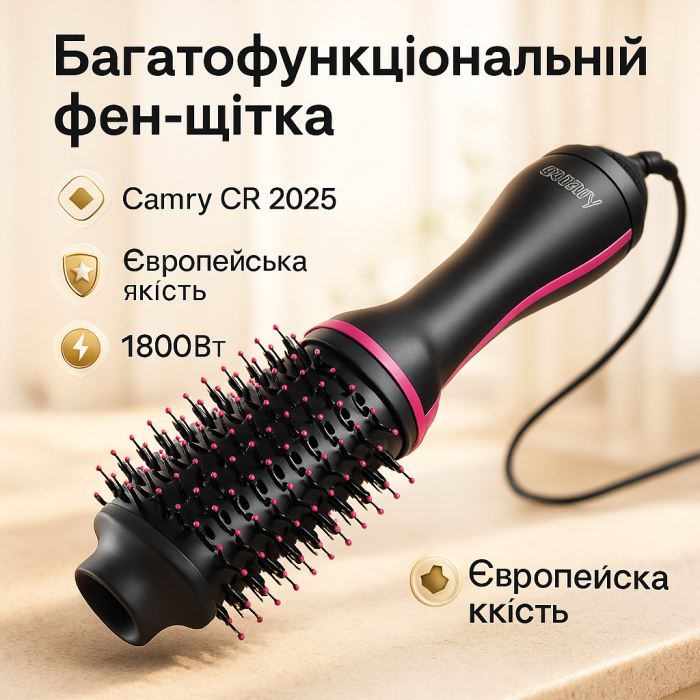 Фен-щітка стайлер Camry CR 2025 1800Вт