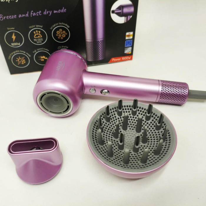 Фен для волосся з режимами ADLER AD 2270P 1600Вт, Фен для волосся з регульованою температурою EM-23