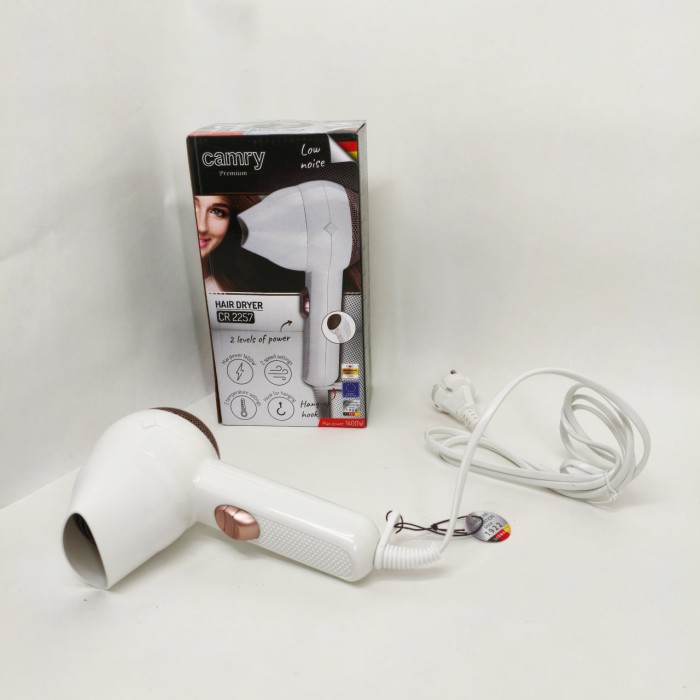 Портативний фен з насадками Camry, Фен з іонізацією і регулюванням температури Хороший потужний UJ-74