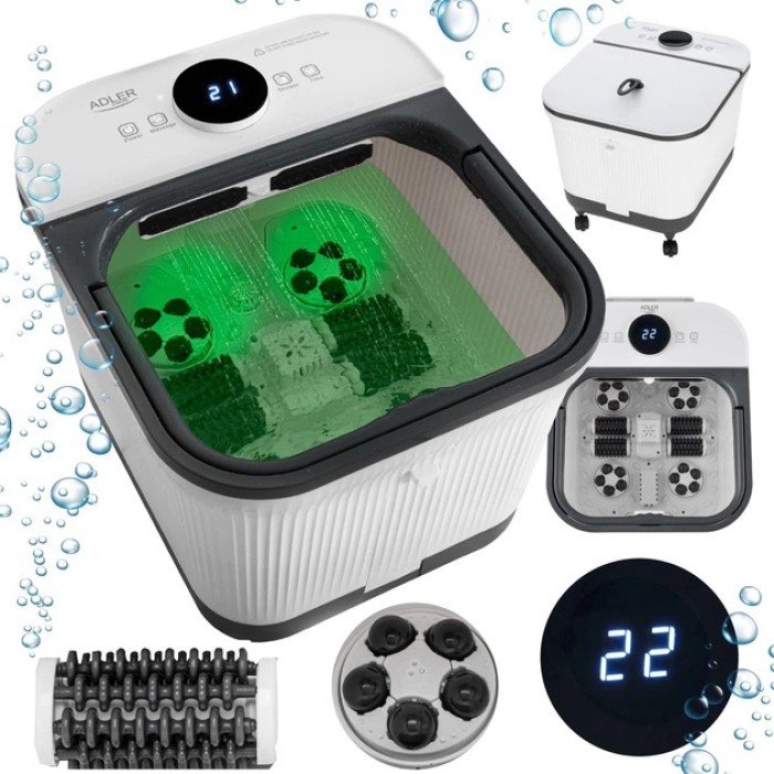 Гідромасажна ванна для ніг Adler AD 2184 Deluxe 16,7 л 500 Вт SK-87