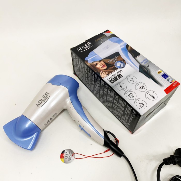 Фен для волосся з іонізацією Adler, Фен професійний домашній для волосся з режимом іонізації DG-65