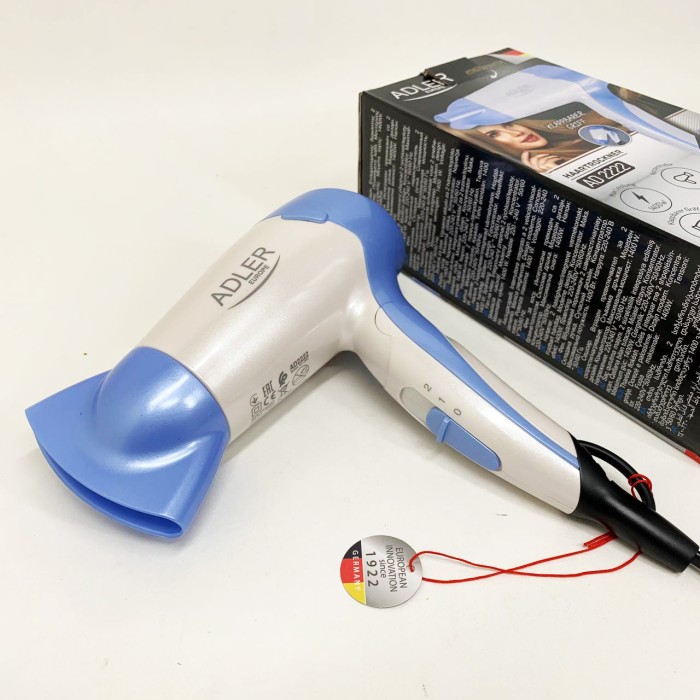 Фен для волосся з іонізацією Adler, Фен професійний домашній для волосся з режимом іонізації DG-65