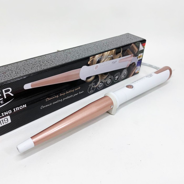 Плойка для волосся хороша Adler AD 2119 45Вт, Плойка для накрутки локонів волосся стайлер XG-53