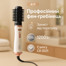 Стайлер для волосся зі змінними насадками Camry CR 2021 1200Вт