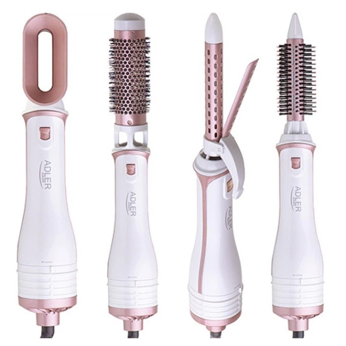 Фен для ефективного укладання волосся Adler AD 2027 1200Вт, Щітка фен для волосся PF-99