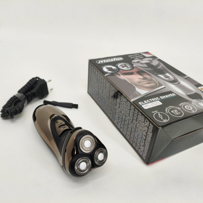 Електричне бездротове гоління MESKO MS 2920, Електробритва бездротова портативна, Портативна бритва YK-20