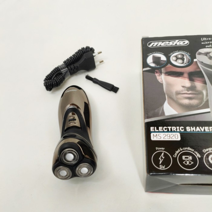 Електричне бездротове гоління MESKO MS 2920, Електробритва бездротова портативна, Портативна бритва YK-20