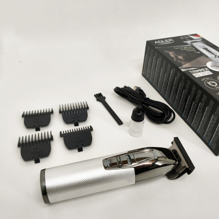 Машинка для точної стрижки бороди і волосся, Професійна машинка для стрижки волосся з насадками ZX-34