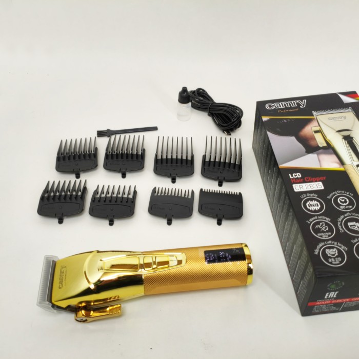 Практична машинка для стрижки волосся Camry, Машинка для стрижки з насадками бездротова RY-71