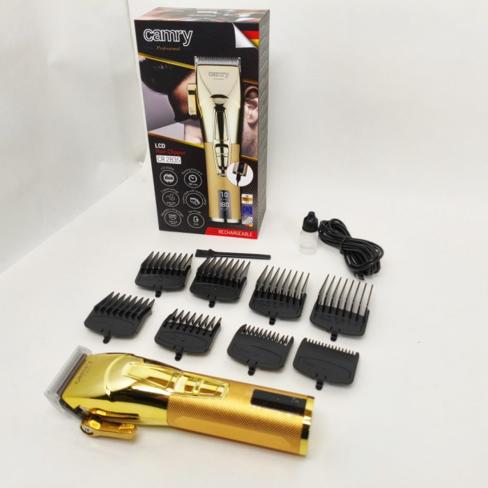 Практична машинка для стрижки волосся Camry, Машинка для стрижки з насадками бездротова RY-71