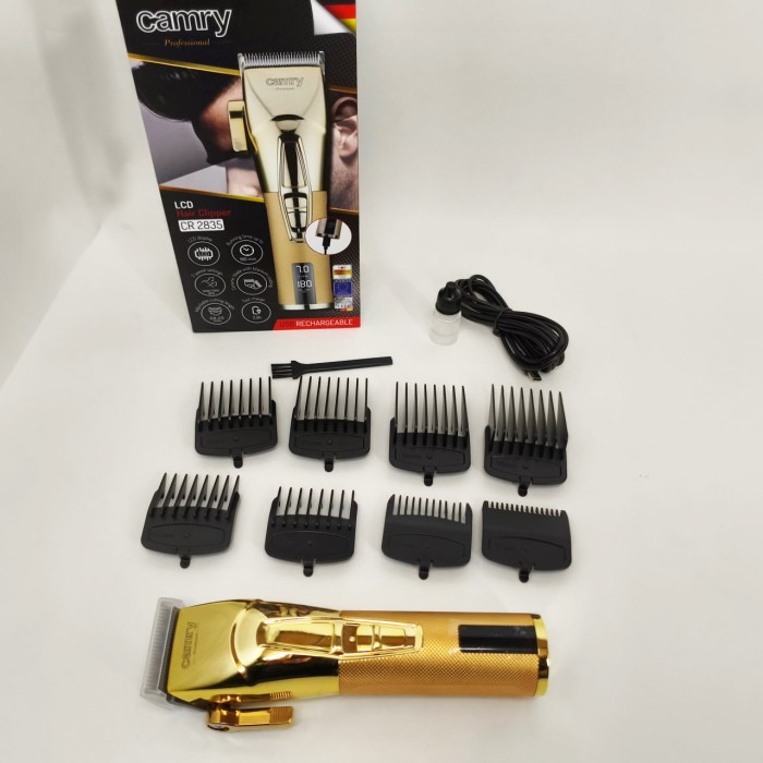 Практична машинка для стрижки волосся Camry, Машинка для стрижки з насадками бездротова RY-71