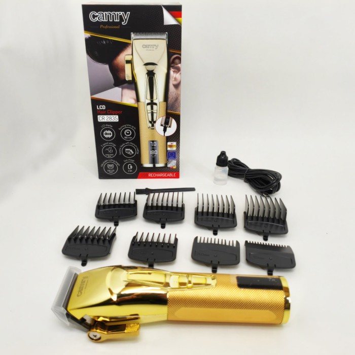 Практична машинка для стрижки волосся Camry, Машинка для стрижки з насадками бездротова RY-71