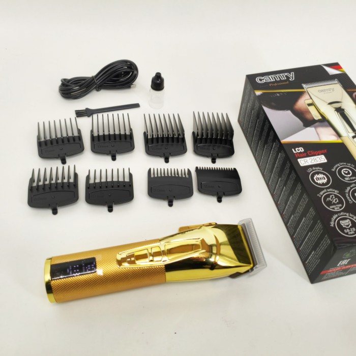 Практична машинка для стрижки волосся Camry, Машинка для стрижки з насадками бездротова RY-71