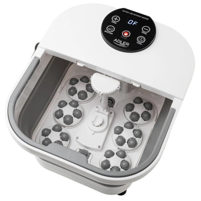 Гідромасажна ванночка для ніг Adler AD 2182 з механічним масажем підігрівом води 3.1кг 9.8л 500Вт RE-29