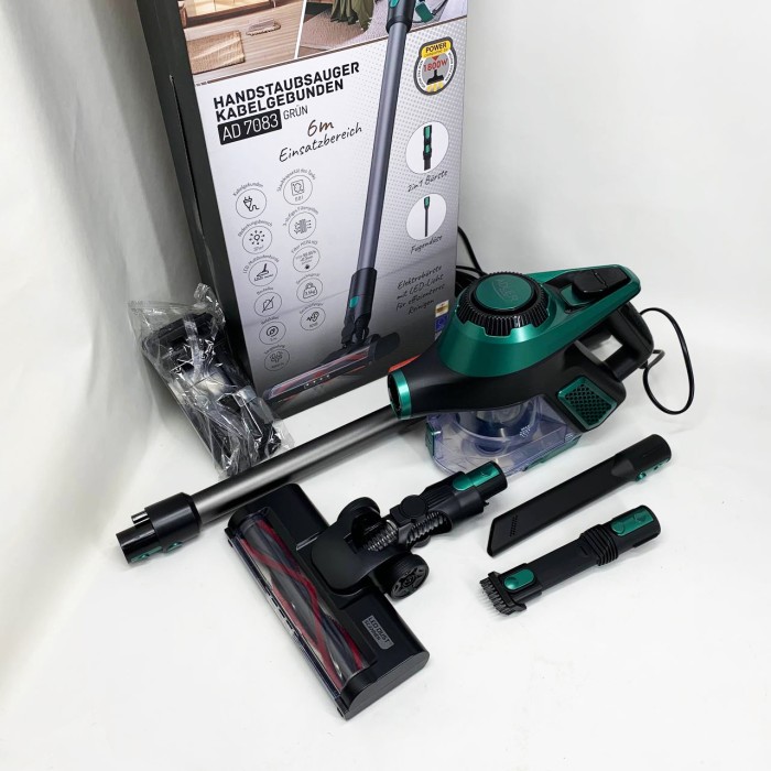 Вертикальний колбовий пилосос Adler AD 7083 700Вт Пилосос без мішка для збору ручний UY-66