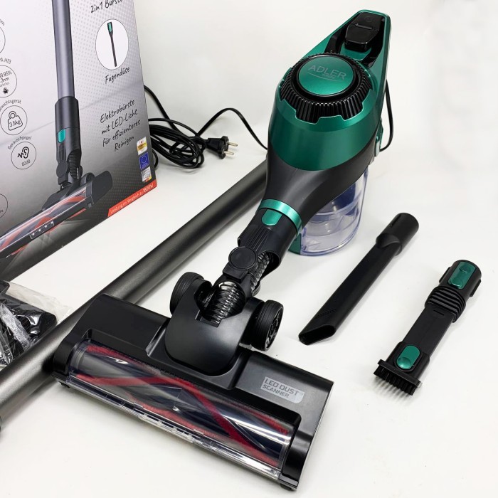 Вертикальний колбовий пилосос Adler AD 7083 700Вт Пилосос без мішка для збору ручний UY-66