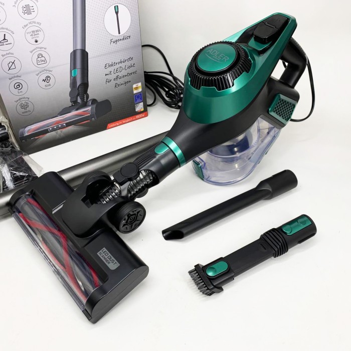 Вертикальний колбовий пилосос Adler AD 7083 700Вт Пилосос без мішка для збору ручний UY-66