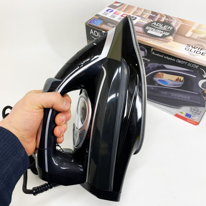 Парова праска для різних типів тканин, Потужна праска для швидкого прасування Домашня з парою JC-61