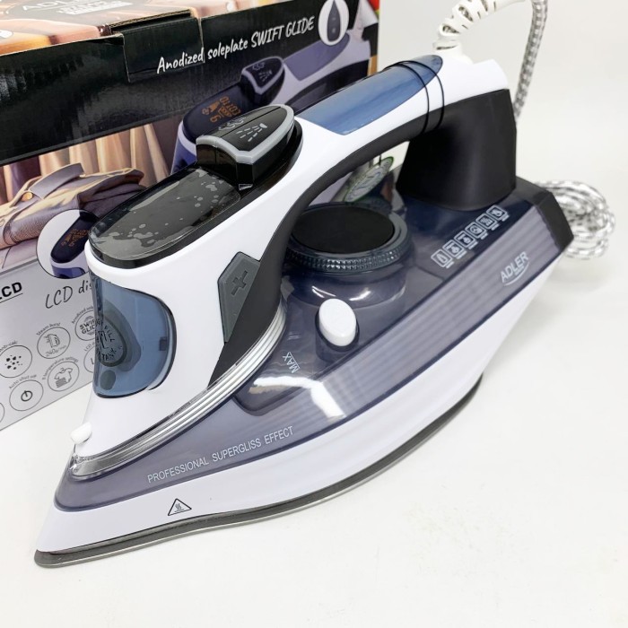 Праска для будь-якого одягу Adler, Електричні праски з парою, Праски керамічні для дому TX-97