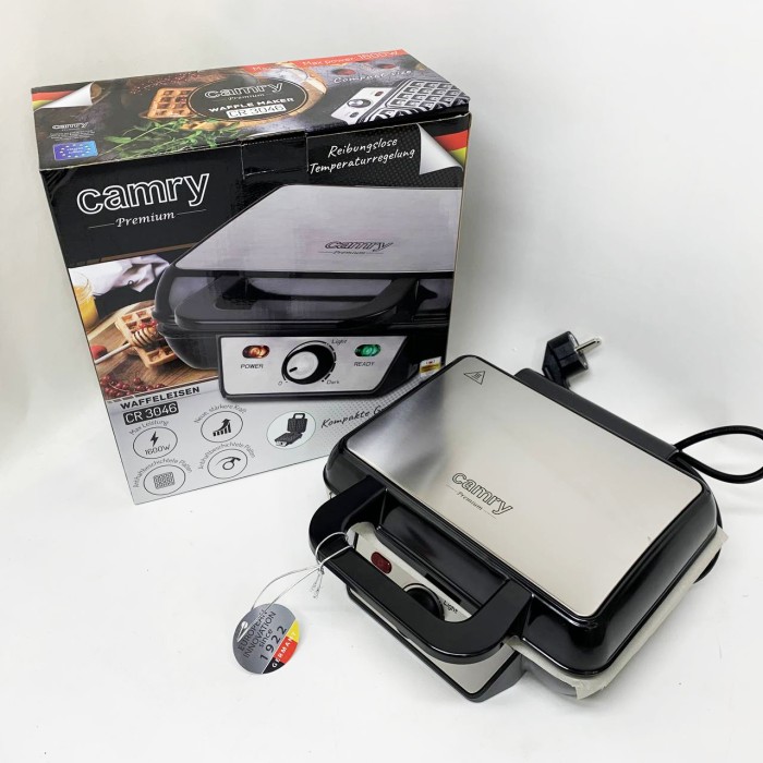 Вафельниця Camry CR 3046 1600Вт HS-63