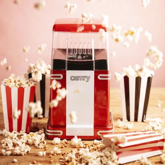 Апарат для виготовлення попкорну Camry CR 4480 електрична попкорниця для дому 1200Вт SK-39