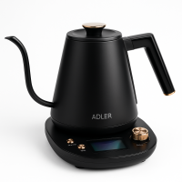 Електрочайник Adler AD 1349 1Л 900Вт Gooseneck з точним контролем температури Black