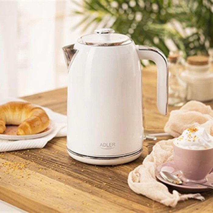 Тихий чайник Adler AD 1341 0.8л 1850Вт, Електричний чайник безшумний для дому зручний ON-16